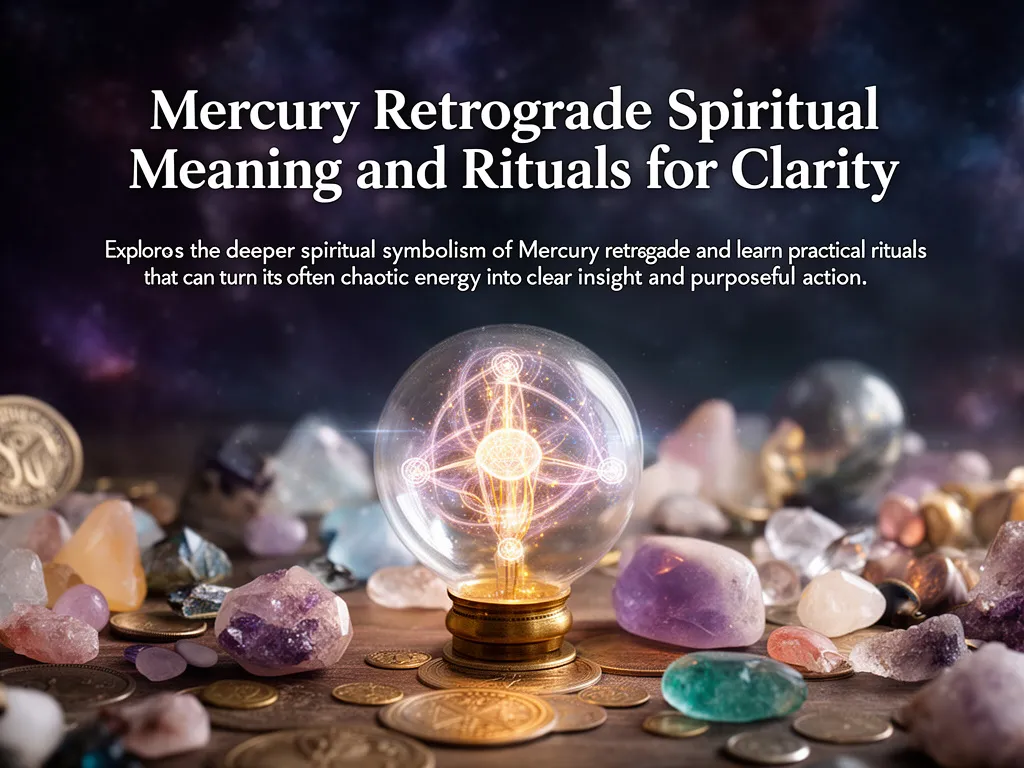 Mercury Retrograde Spiritual Meaning and Rituals for Clarity