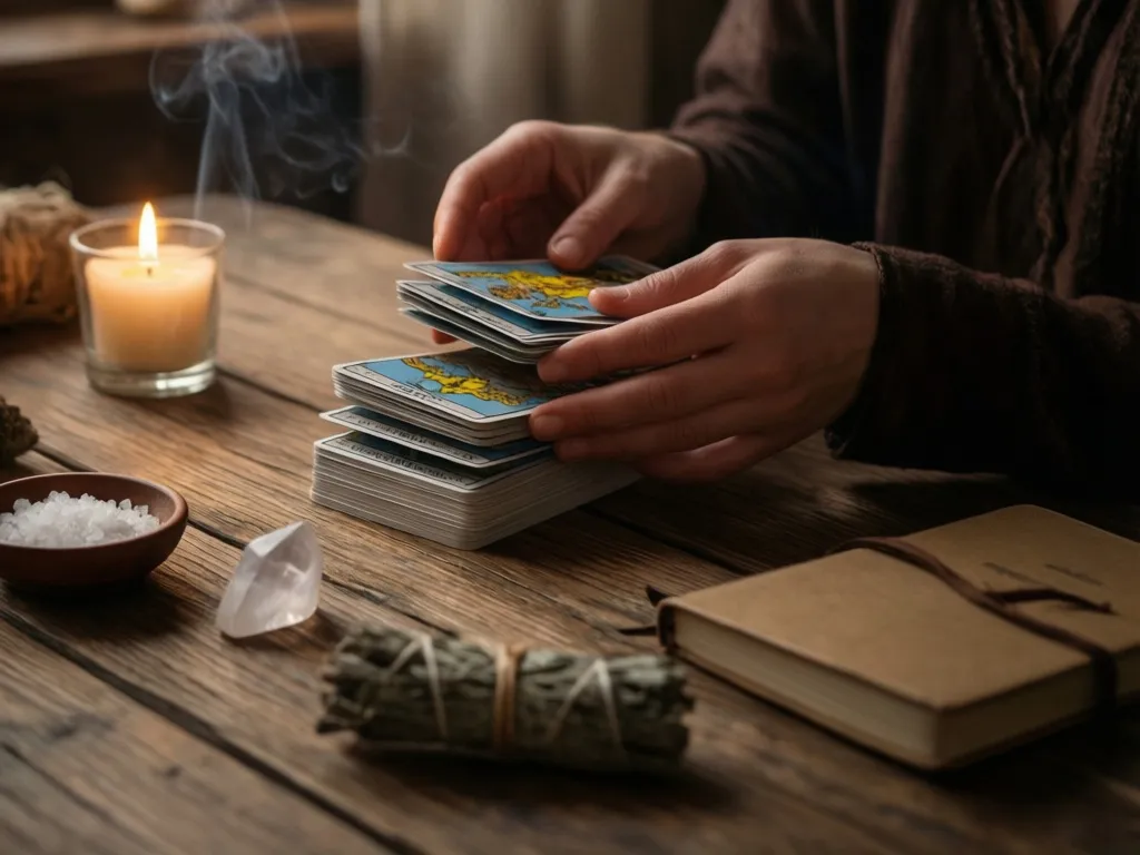Protection Rituals Before Tarot Readings for Sensitive Readers