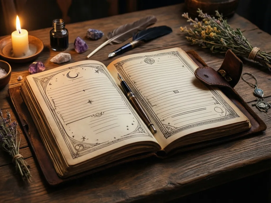 Custom Book of Shadows Templates and Daily Routine for Effective Magic