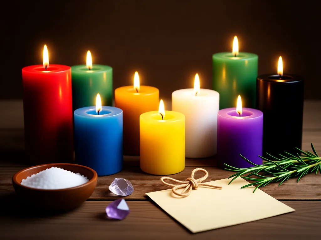 Candle Color Meanings and Easy Spells