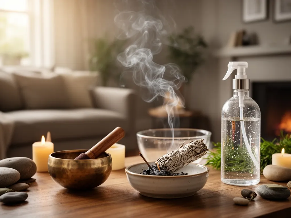 Cleansing Your Home Spiritually with Sound Smoke and Water