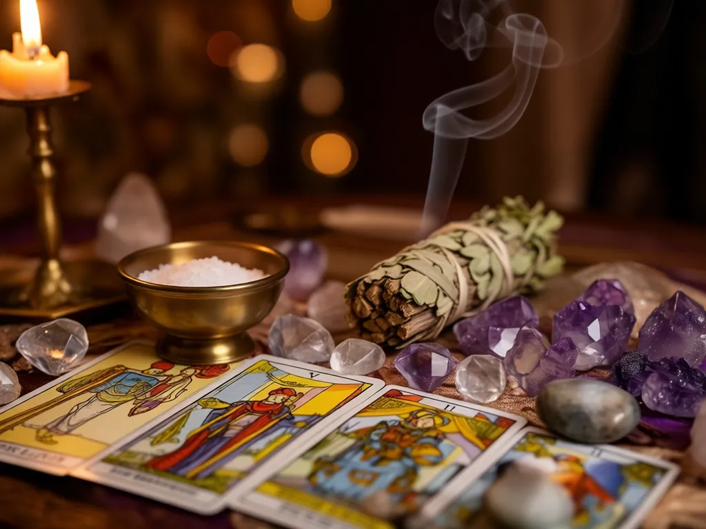 Protection Rituals Before Tarot Readings for Sensitive Readers